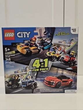LEGO CITY 66803 BUILT FOR SPEED GIFT SET
